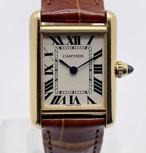 【カルティエ・タンクルイ時計の買取】